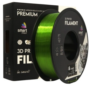 Filament Smart Print PETG Transparent Green 1kg