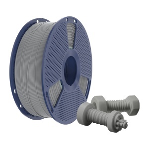 Detaliu textura filament Sunlu ABS High-Speed gri disponibil la Reprapmania