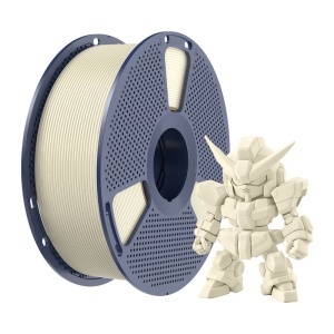 Detaliu textura filament Sunlu PLA+ 2.0 Bonne White disponibil la Reprapmania