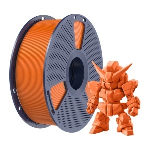 Detaliu textura filament Sunlu PLA+ 2.0 Sunny Orange disponibil la Reprapmania