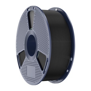 Filament Sunlu PLA+ 1kg Black compatibil cu sisteme automate de tip AMS și imprimare la viteză mare