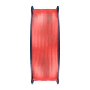 Rola de filament Sunlu PLA+ Cherry Red sigilată în ambalaj vidat cu desicant pentru protecție împotriva umidității
