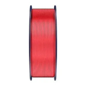 Rola de filament Sunlu PLA+ Transparent Red sigilată în ambalaj vidat cu desicant pentru protecție împotriva umidității