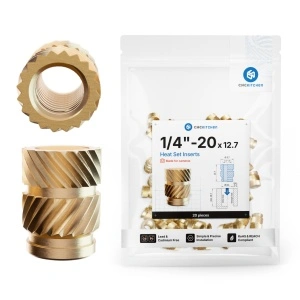 Piulite inserabile 1/4" 20x12.7 20buc