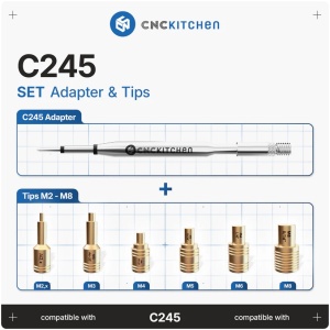 Soldering tips cu adaptor C245