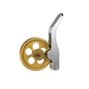 Upgrade extruder Bambu Lab A1 Mini cu roti dintate BIQU Panda Claw din otel calit auriu