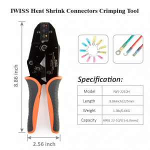 Cleste  pentru sertizare IWISS IWS-2210H