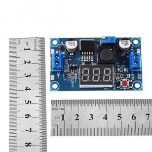 Convertor Step Down LM2596 intrare 4 - 40 V iesire 1.5V - 35V cu afisaj led