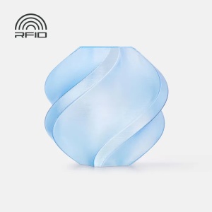 Filament Bambu Lab Refil PETG Translucent Light Blue 1kg