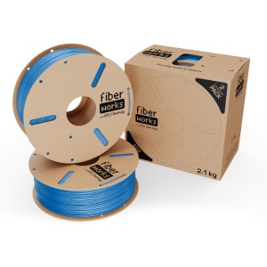 Filament Fiberlogy PETG FiberWORKS Blue 2x1kg