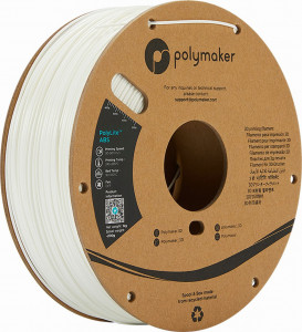 Filament PolyMaker PolyLite ABS White  1Kg 