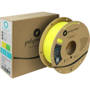 Filament Polymaker PolyLite Luminous PLA Yellow 1kg