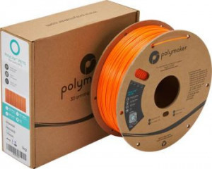 Filament POLYMAKER PolyLite PETG Orange 1kg