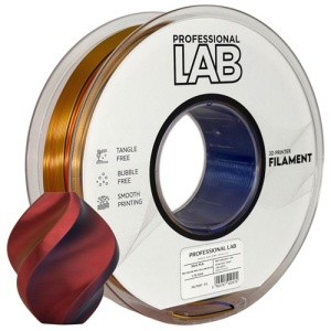 Filament Profesional Silk PLA Tri Color Red Yellow Blue 1kg