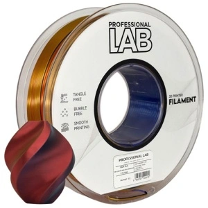 Filament Profesional Silk PLA Tri Color Red Yellow Blue 1kg