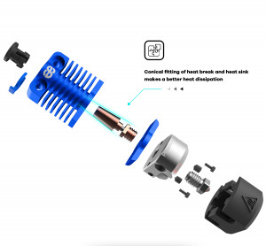 Hotend Dragonfly BMS 