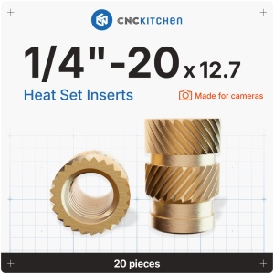 Piulite inserabile 1/4" 20x12.7 20buc