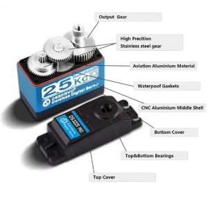 Servo Coreless  DS3225 PRO 180 grade