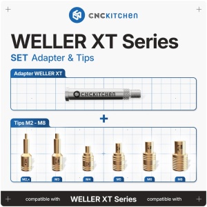 Set varfuri pentru statie de lipit WELLER XT
