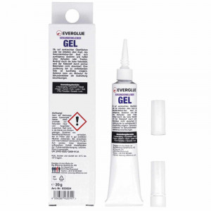 Everglue super glue gel transparent 20g