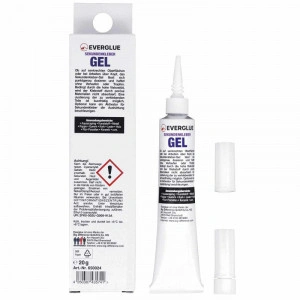 Everglue super glue gel transparent 20g