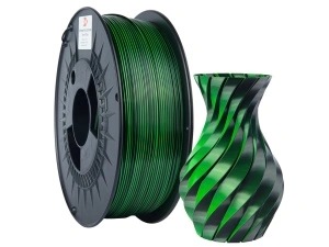 Filament 3DPower PLA SILK Dual Color Green/Black 1kg