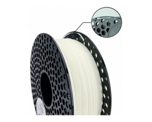 Filament ABS Plus Azurefilm White 1Kg
