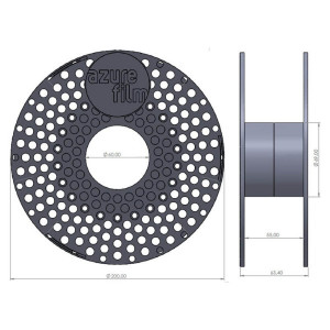 Filament Azurefilm PETG Moon Light 1Kg