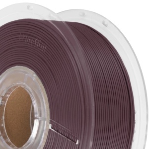 Detaliu filament PLA CF Damson Bordeaux AzureFilm pe rolă
