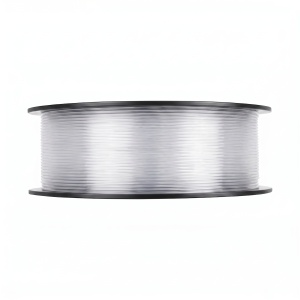 Rolă filament eSUN PETG-Basic Clear 1kg, vedere din față