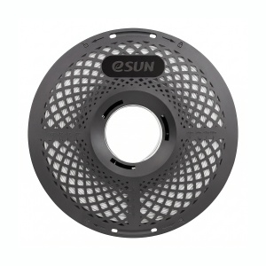 Detaliu filament eSUN PETG-Basic White, textură și culoare