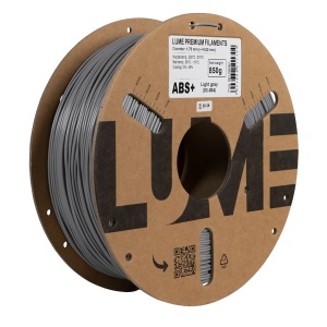 Filament Lume ABS+ High Speed 600mm/s LIGHT GREY 0.85kg