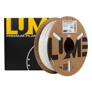 Filament ABS+ Lume High Speed 600mm/s White 0.85kg, rolă și ambalaj original