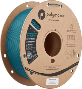 Rolă filament Polymaker HT-PLA-GF Power Tool Teal 1kg