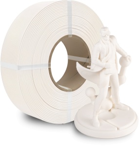 Filament POLYMAKER PLA Refill Matte Cotton White 1kg