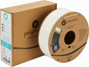 Filament PolyMaker PolyLite ABS White  1Kg 
