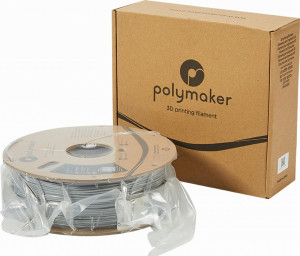Filament POLYMAKER PolyLite PolyLite PLA Grey 1Kg