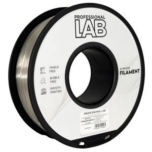 Filament Profesional Lab Silk PLA Transparent 1kg