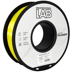 Filament Profesional Lab Silk PLA Yellow 1kg