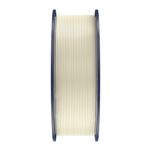 Rola de filament Sunlu PLA+ Bone White sigilată în ambalaj vidat cu desicant pentru protecție împotriva umidității