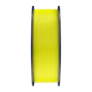 Rola de filament Sunlu PLA+ Yellow sigilată în ambalaj vidat cu desicant pentru protecție împotriva umidității