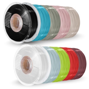 Pachet REFILL Azurefilm PLA Matte HS Mix 10kg+2 masterspool