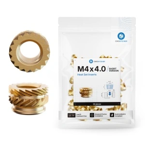 Piulite inserabile - M4 short-pachet 50 bucati