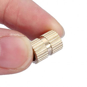 Piulite inserabile M6xD8xL10.0 mm-pachet 5 bucati
