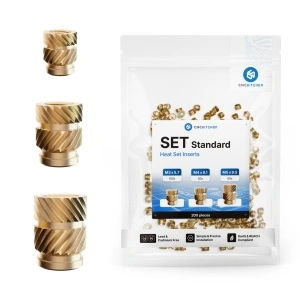 Piulite inserabile- set standard 200 bucati