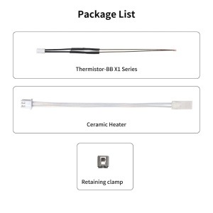 Set cartus incalzire si termistor PHAETUS pentru Bambu Lab X1/X1C