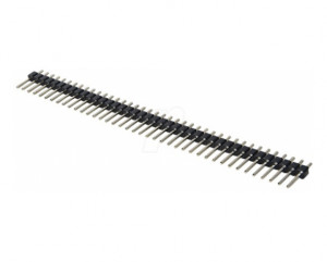 Sir de pini tata 1×40 2.54 mm pachet 10 bucati