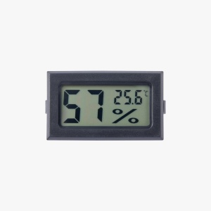 Termometru si higrometru digital cu ecran LCD model rectangular