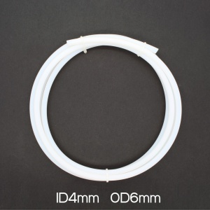 Tub PTFE 4x6mm alb-2 metri