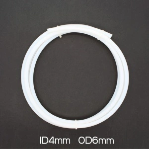 Tub PTFE 4x6mm alb-2 metri